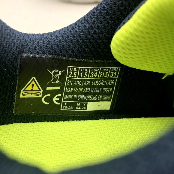 SKECHERS Boys Light Storm 2.0 Bolt Brights Sneakers Size 2.5 Orange Green NIB - Picture 11 of 11
